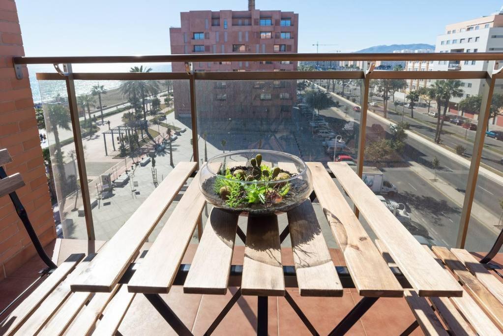 Apartamento Top Vistas Al Mar Appartamento Málaga Esterno foto
